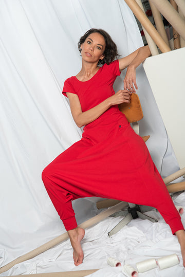 NARA OVERALLS RED