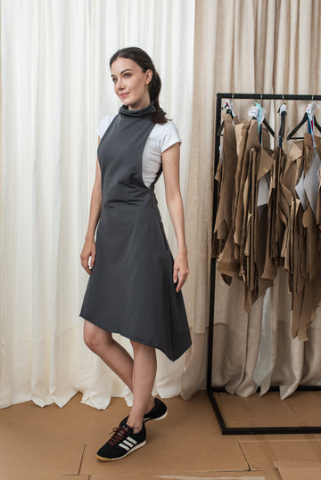 HOKO DRESS GREY