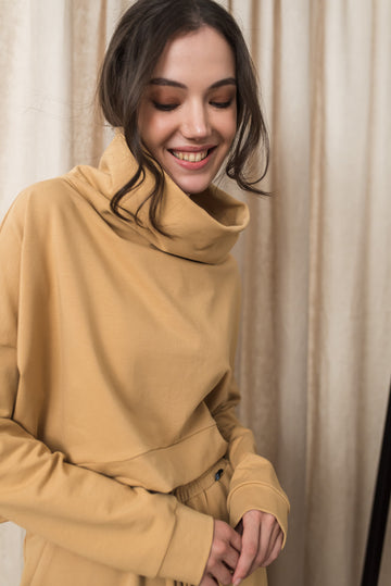 YAKAI SWEATER MUSTARD