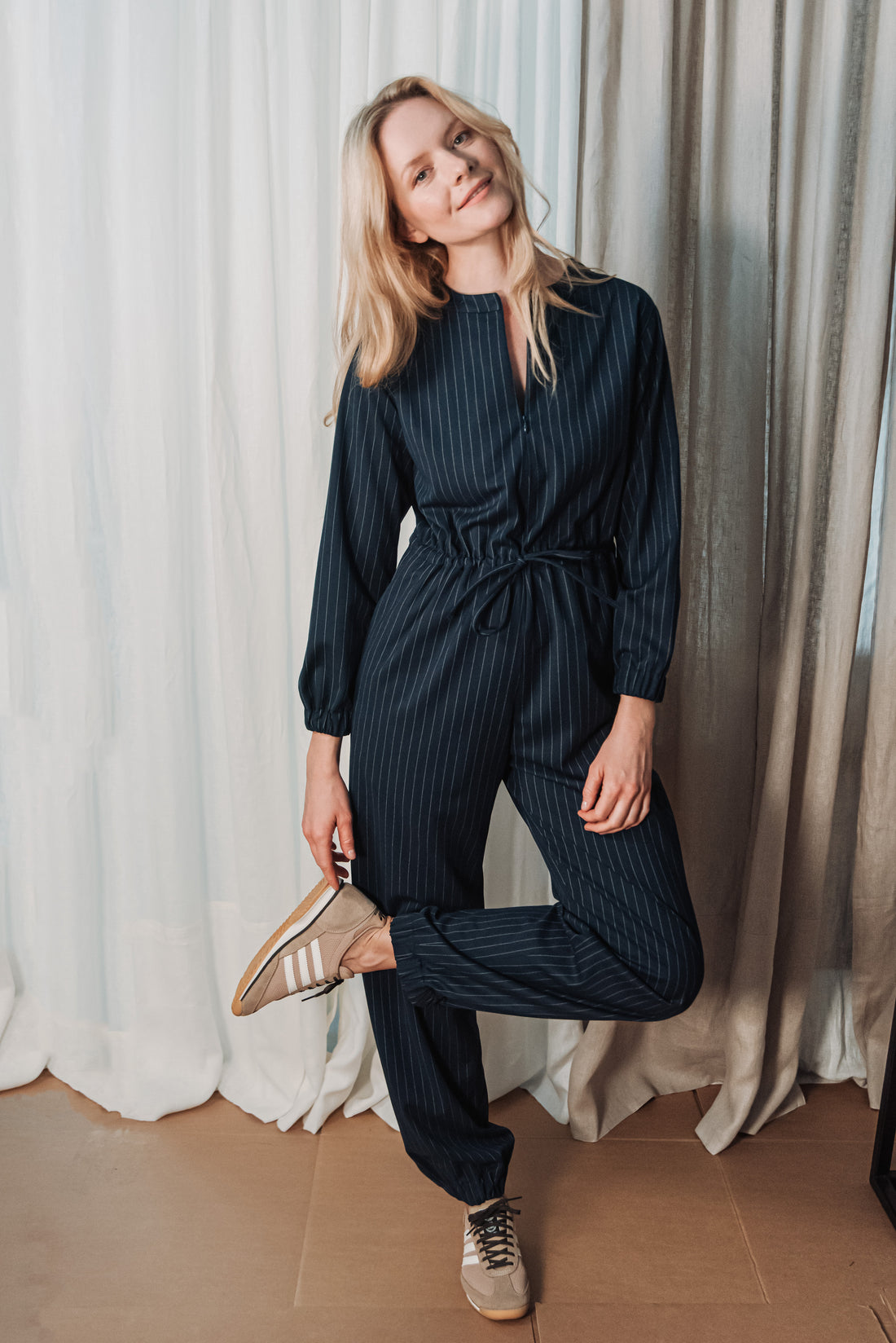 MAU OVERALLS DARK BLUE