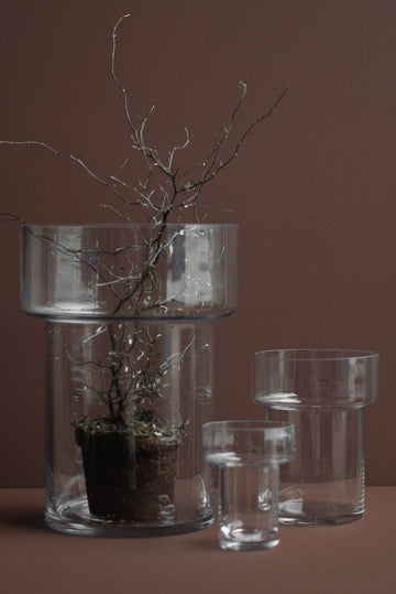 MEDIUM VASE - CANDLEHOLDER / GLASS