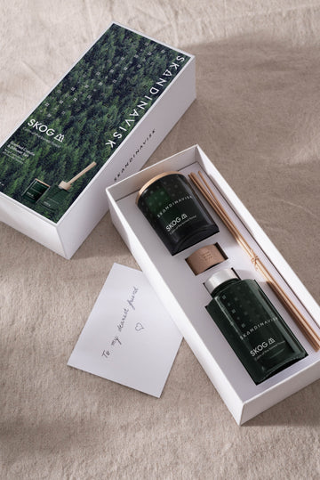 SKOG SCENTED CANDLE AND DIFFUSER SET