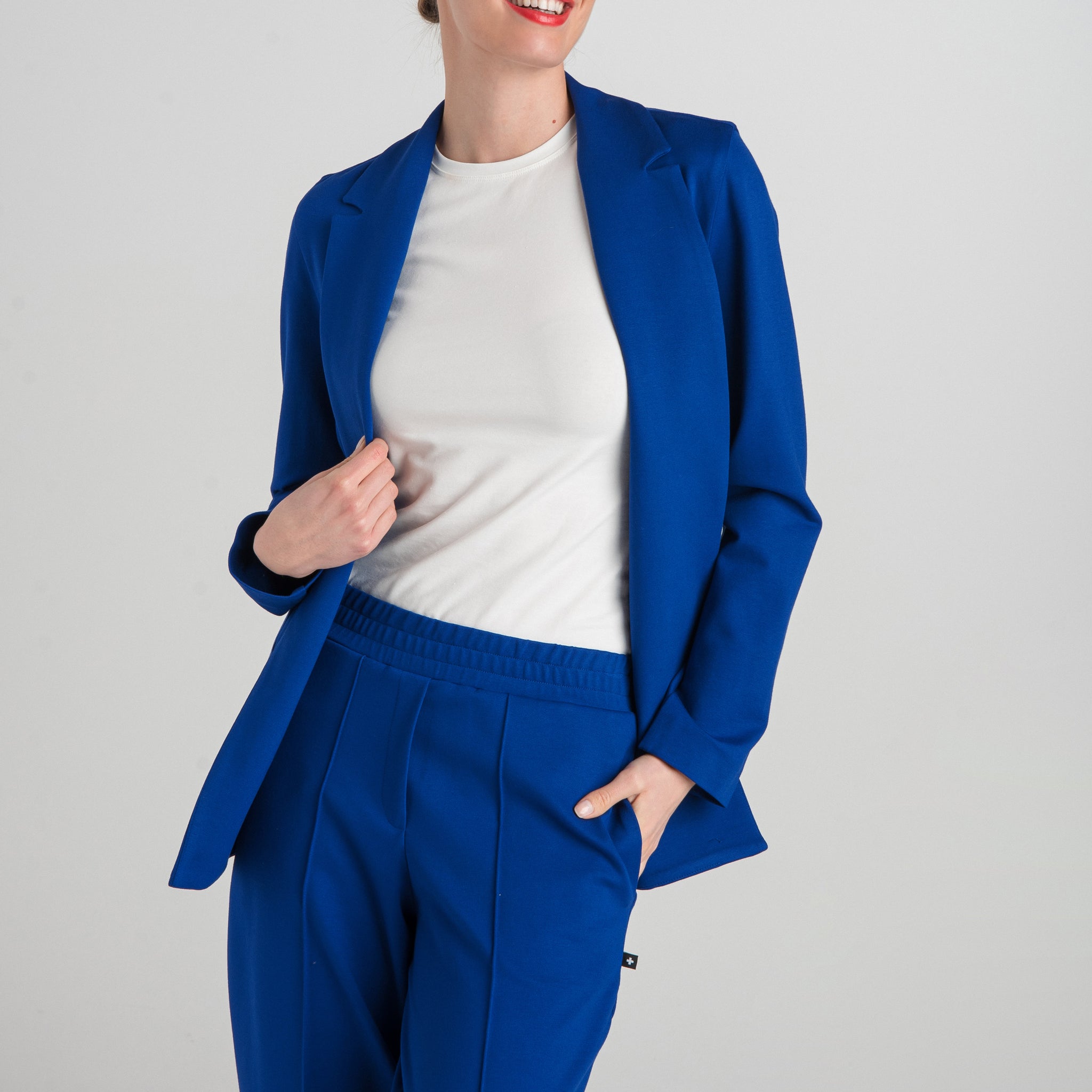 AYMA BLÉZER KIRÁLYKÉK
