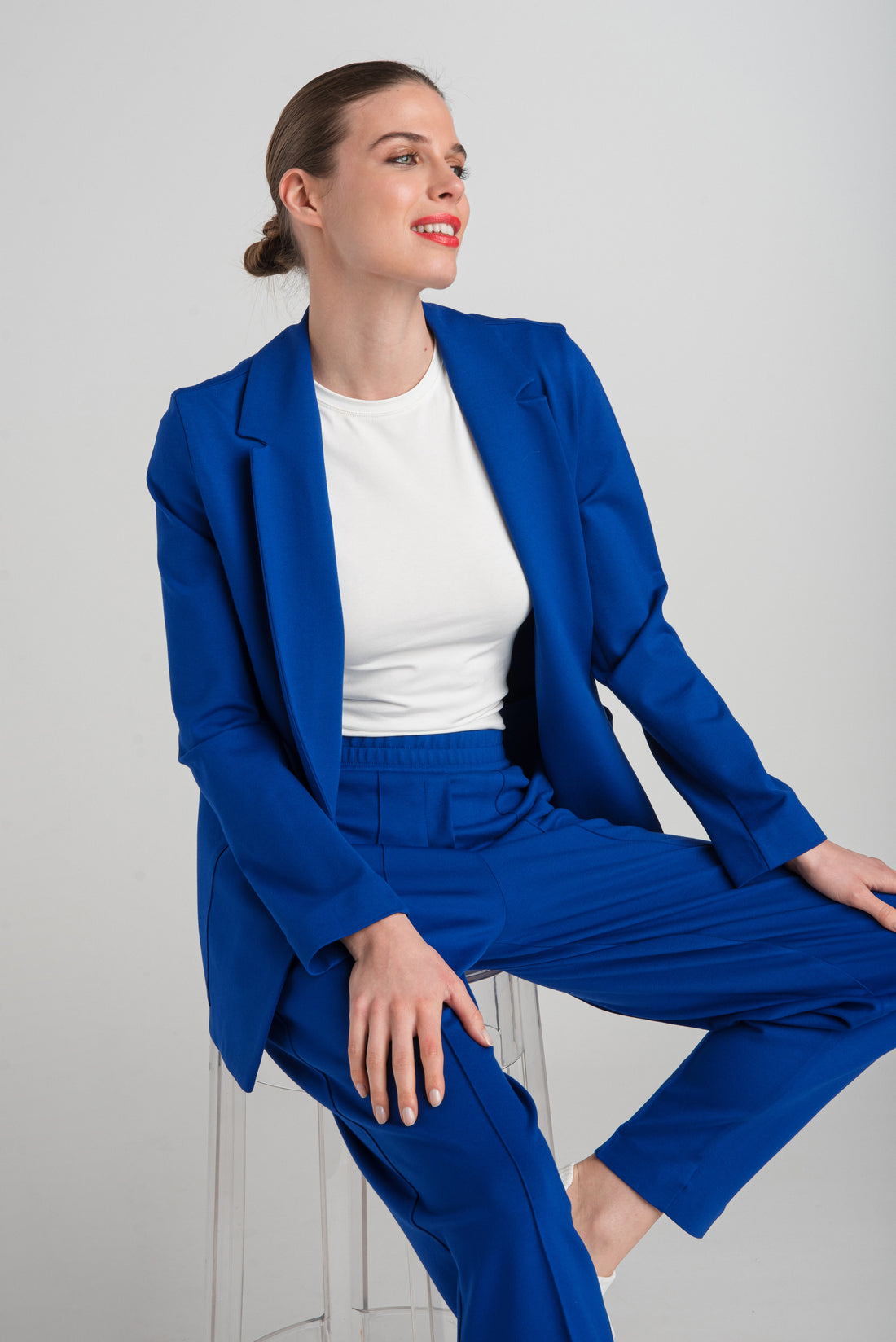 AYMA BLÉZER KIRÁLYKÉK