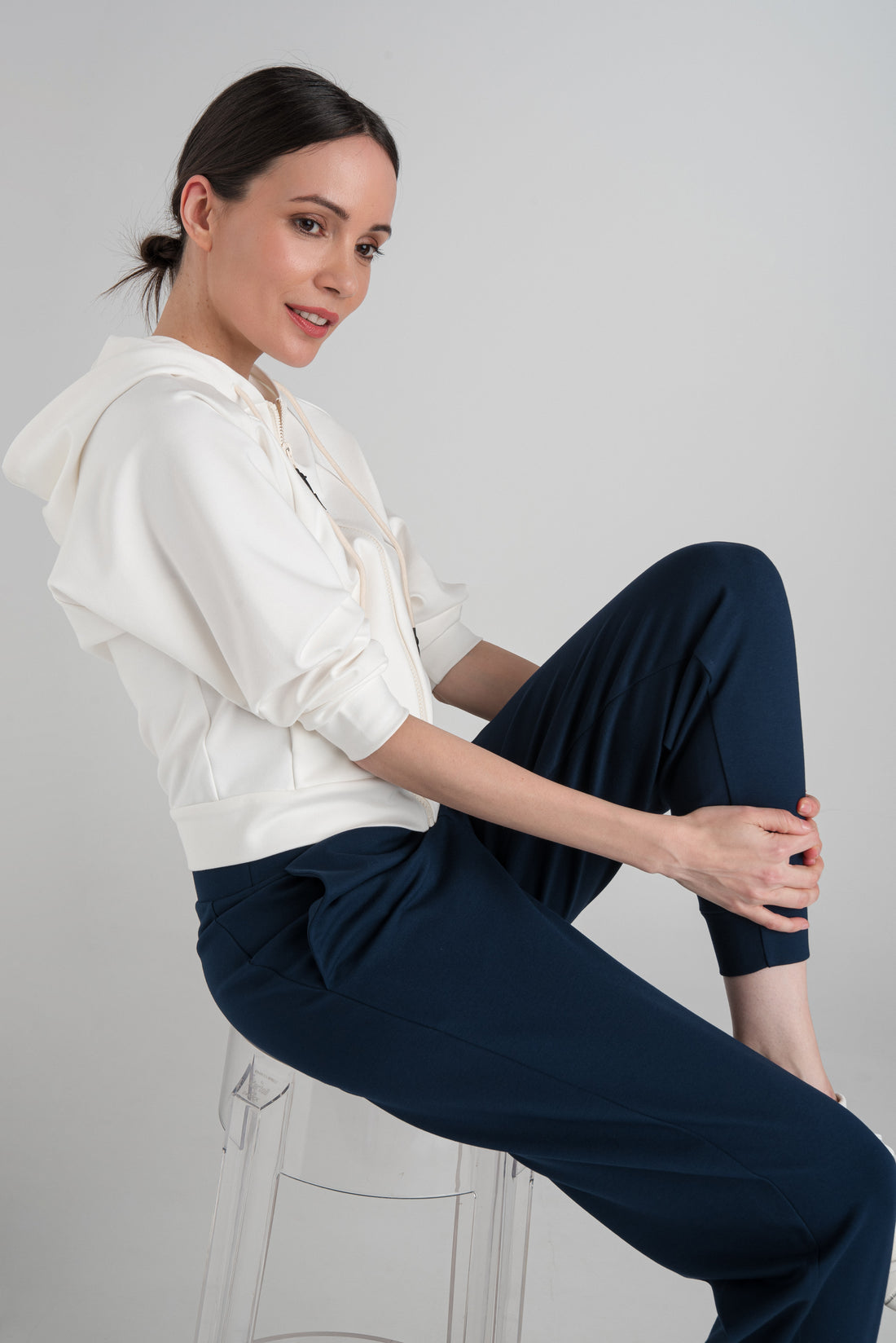 EMME KAPUCNIS PULÓVER BEIGE