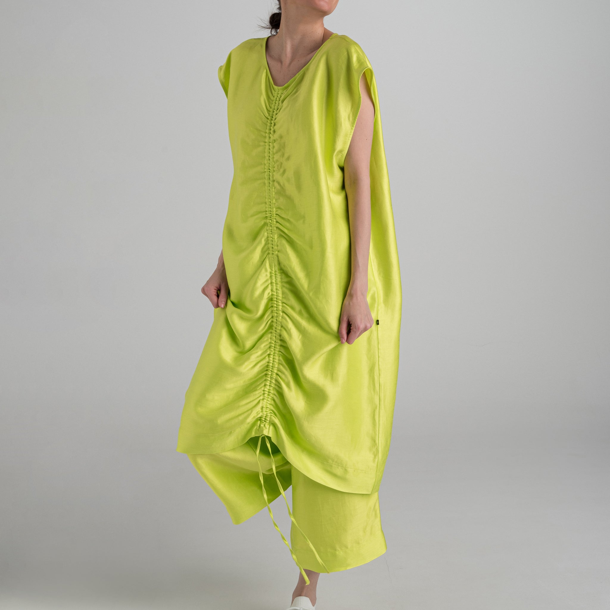 LUA DRESS NEON GREEN