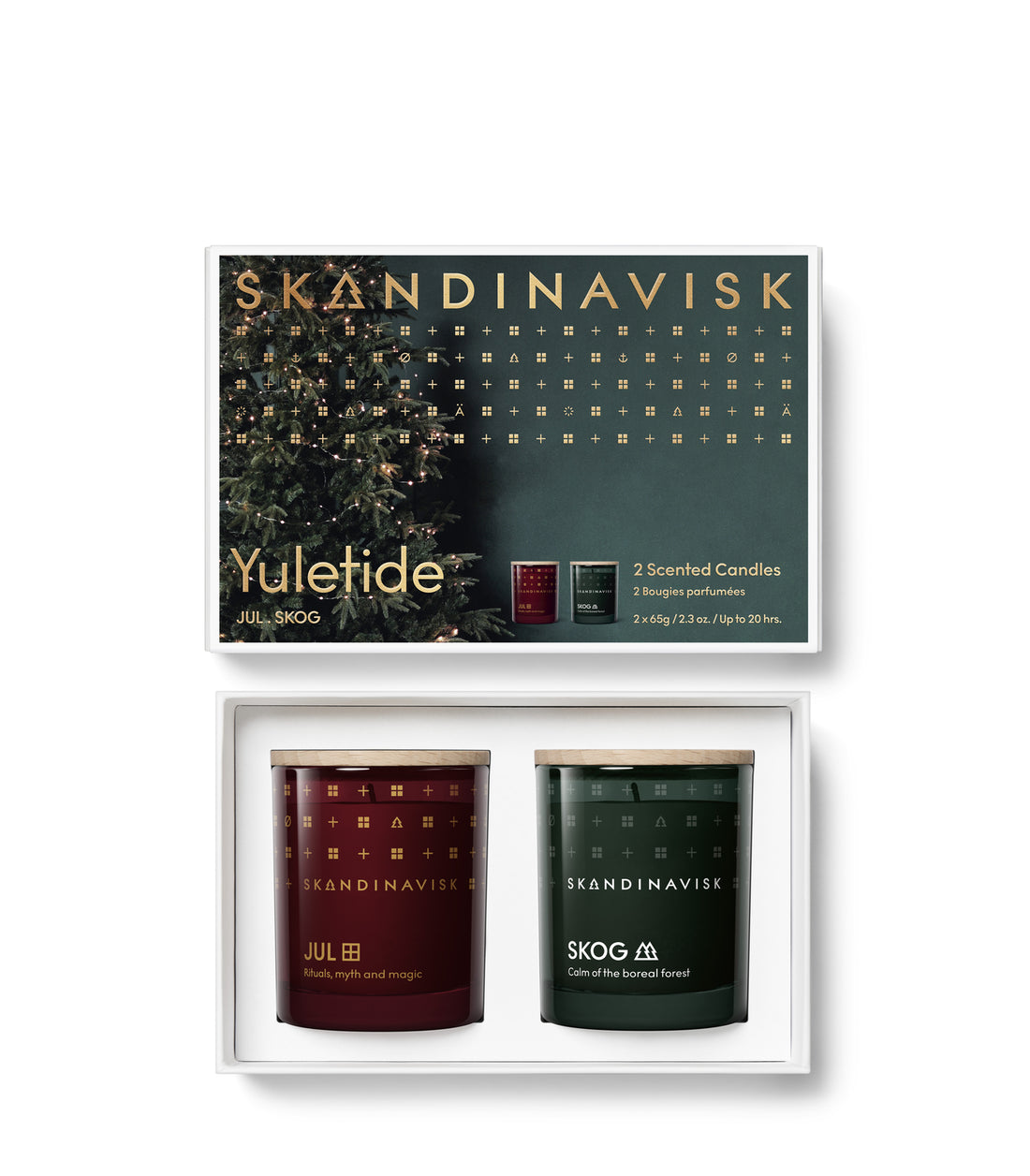 YULETIDE ILLATOS GYERTYA AJÁNDÉKCSOMAG