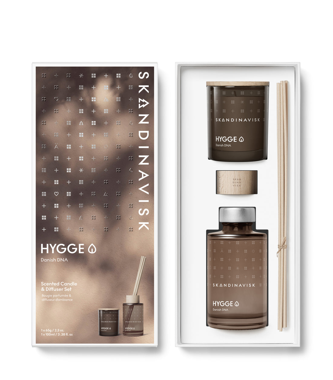 HYGGE ILLATOS GYERTYA ÉS DIFFÚZOR KÉSZLET