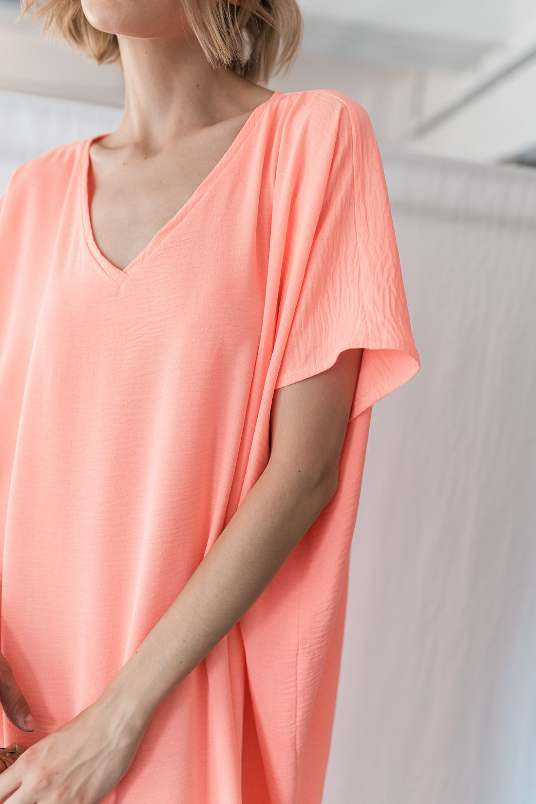 AWA DRESS PEACH