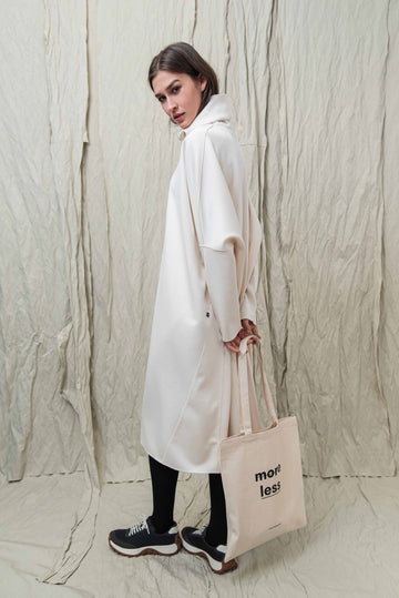 NINA SWEATER DRESS ECRU