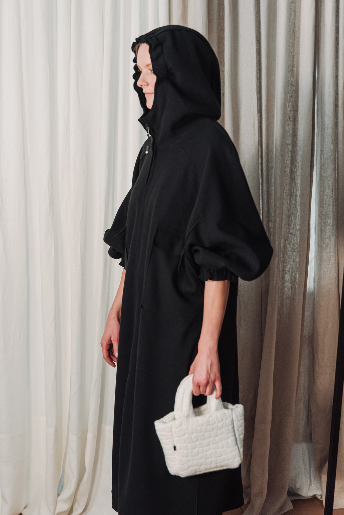 OKETO CARDIGAN JACKET BLACK