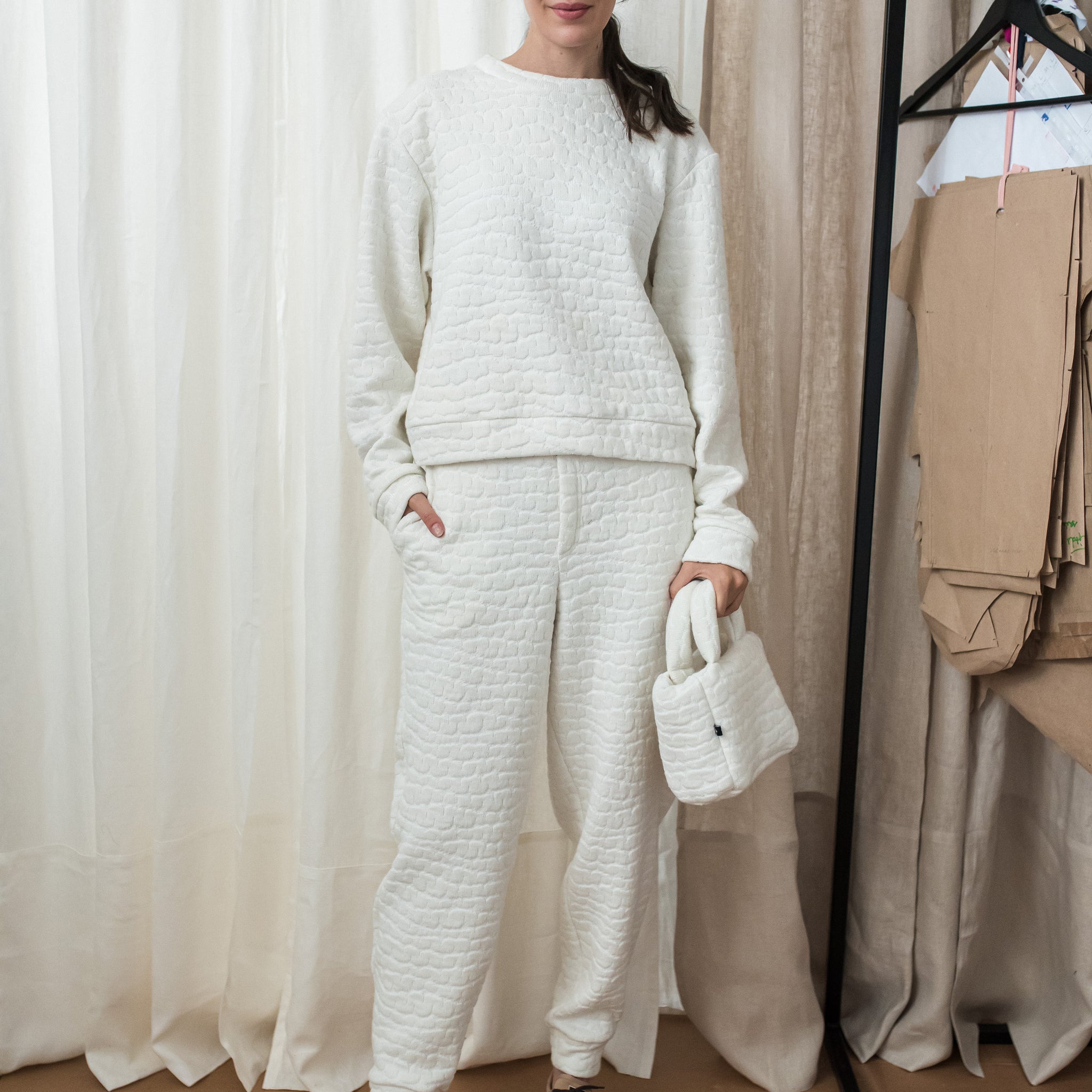 SANO PANTS ECRU