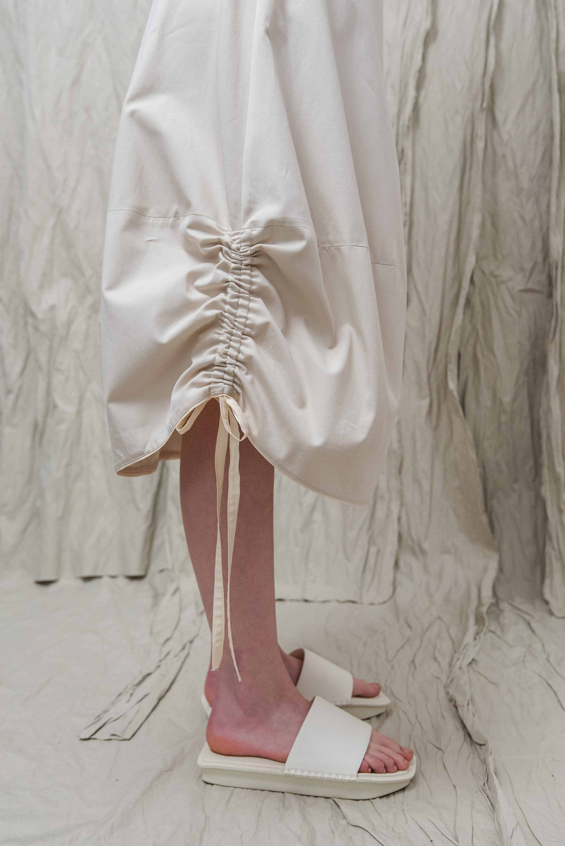 ARAI SZOKNYA HOMOK VÁSZON