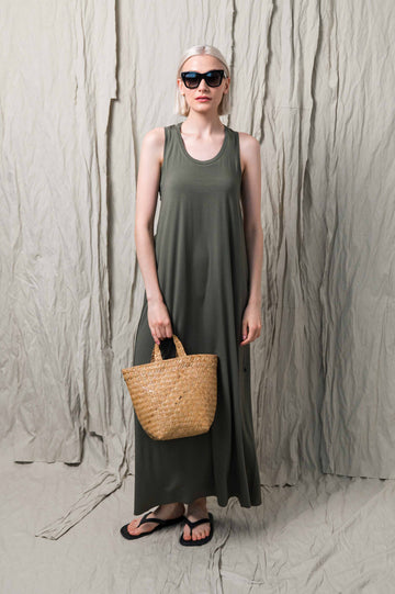 ABITA DRESS OLIVE