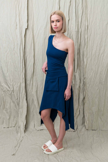 UNE TOP BLUE