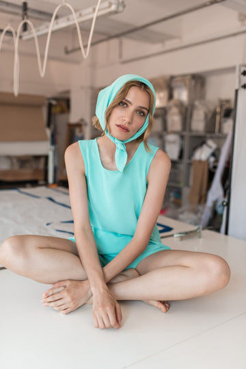 SINDU SCARF LIGHT BLUE