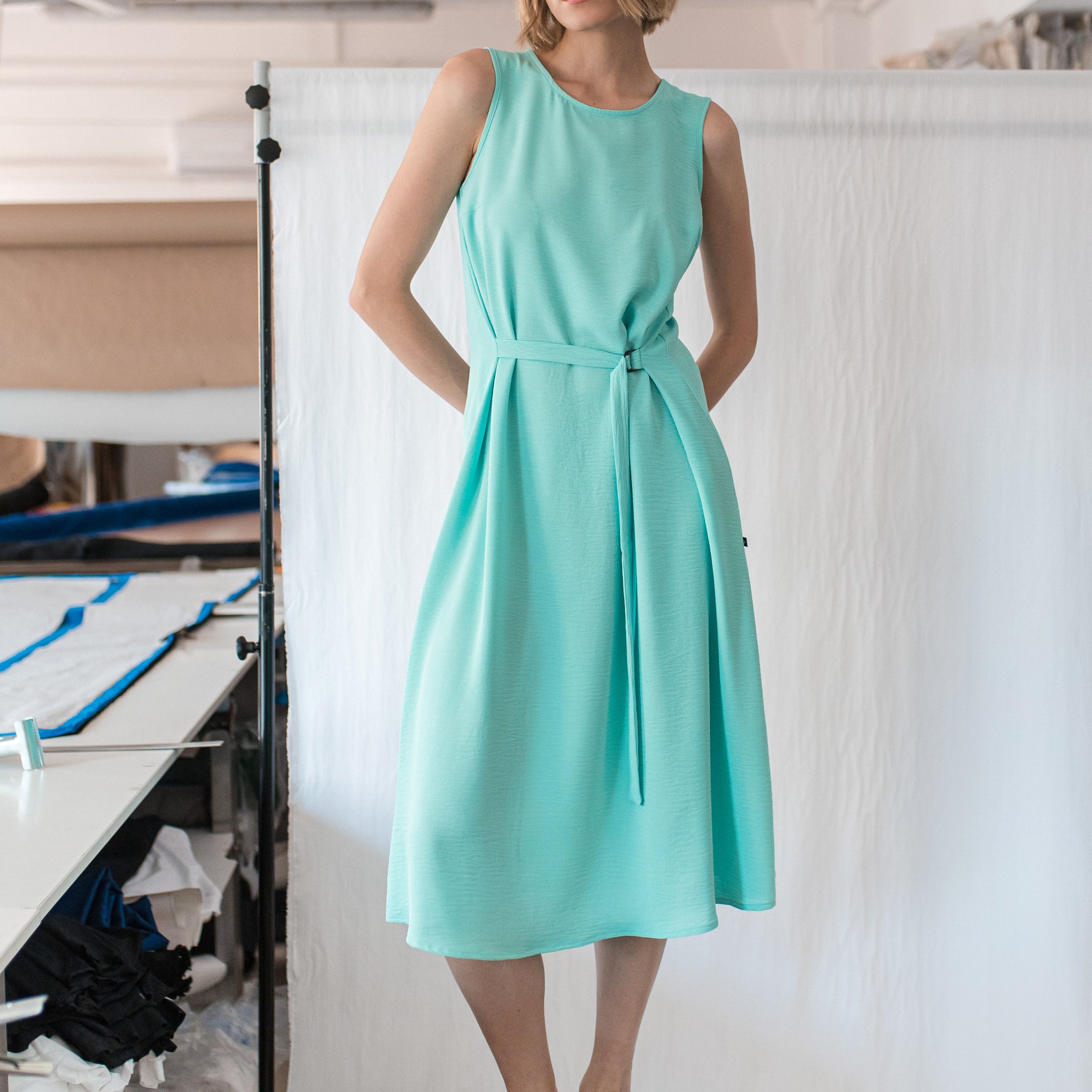 HISO DRESS LIGHT BLUE