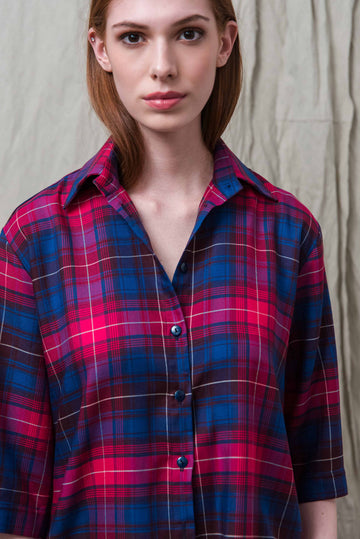 KEYA ING RÓZSASZÍN KOCKÁS