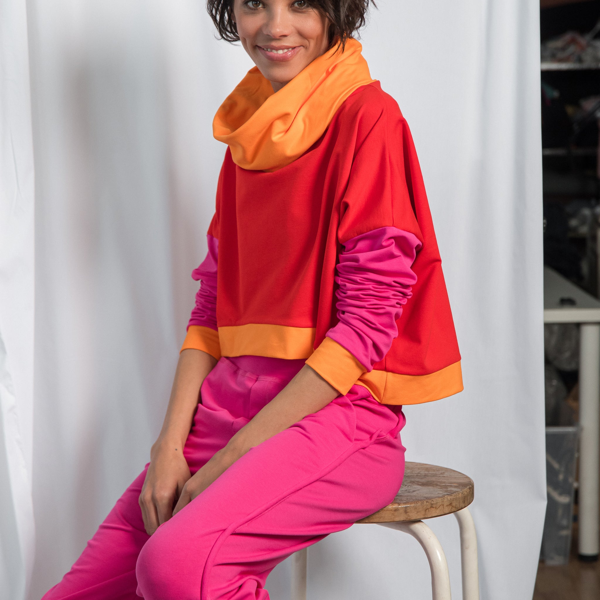 YAKAI SWEATER TRICOLOR