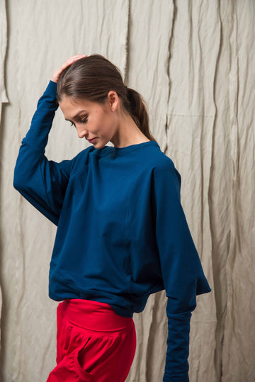 NOYO PULÓVER SÖTÉTKÉK