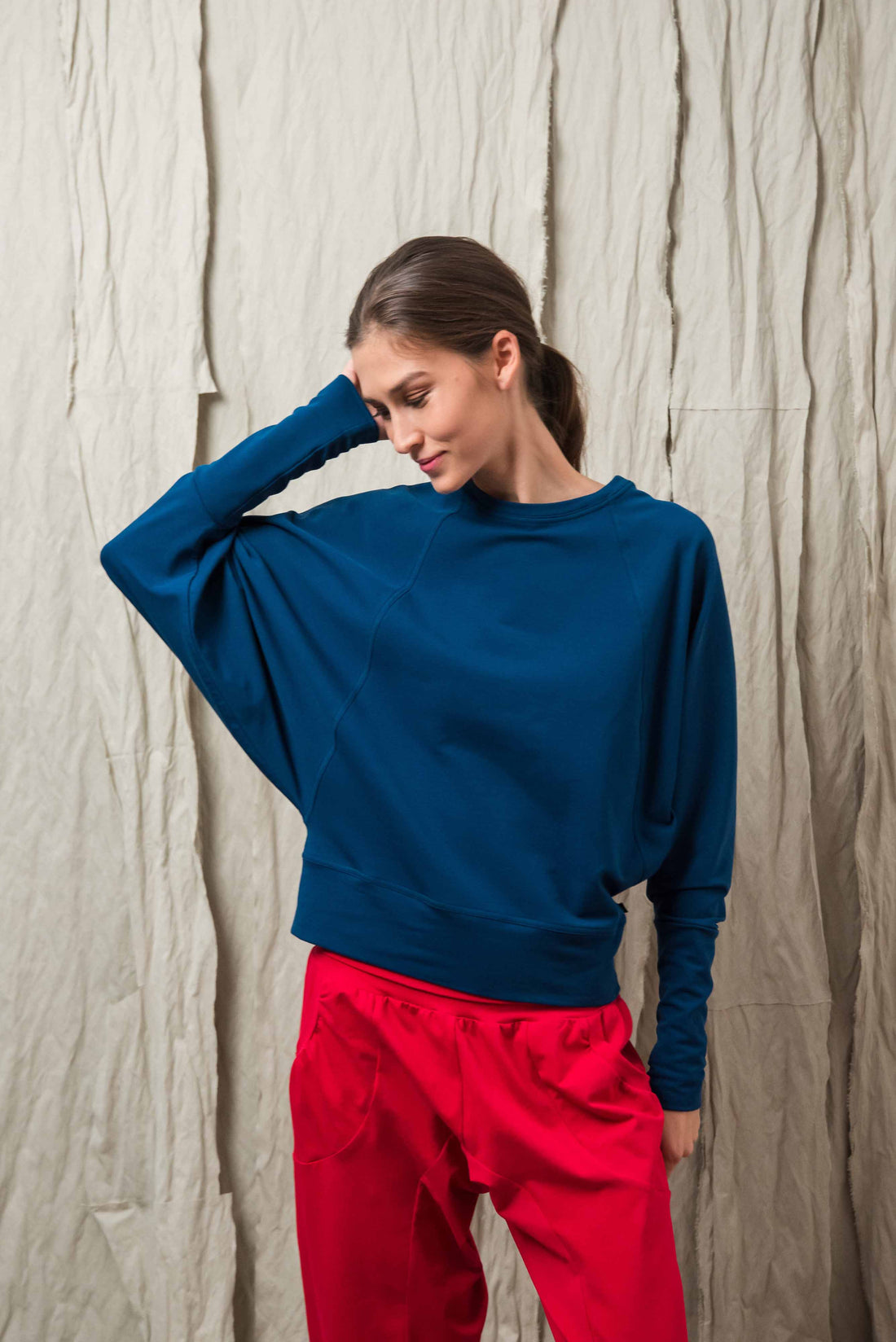 NOYO PULÓVER SÖTÉTKÉK