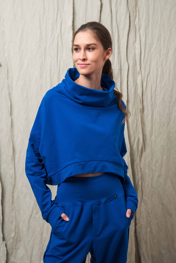 YAKAI SWEATER BLUE