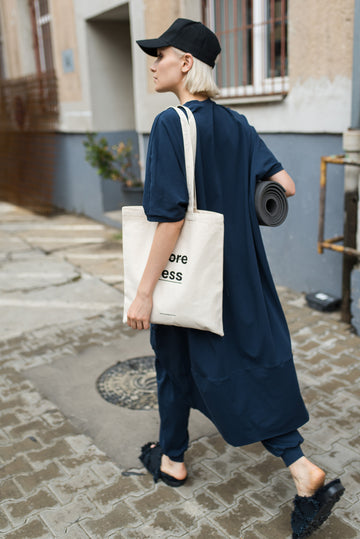 GOBE DRESS DARK BLUE