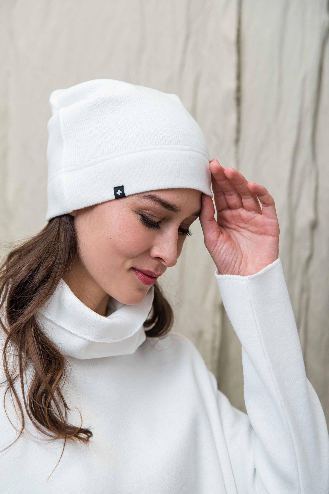 AINA SWEATER DRESS BEIGE