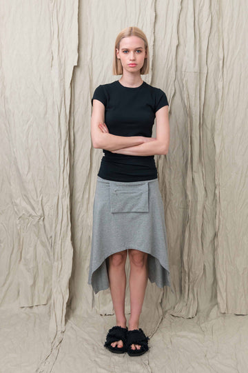 SHI SKIRT GREY