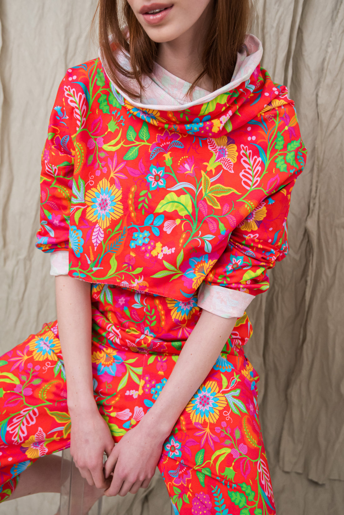 TAWO PULÓVER PIROS MINTÁS