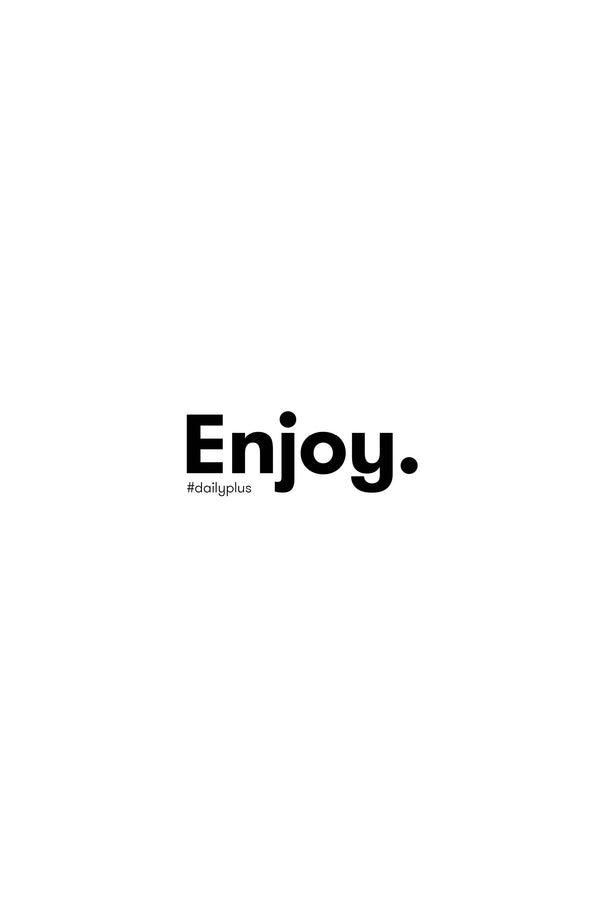 ENJOY. typo + képkeret