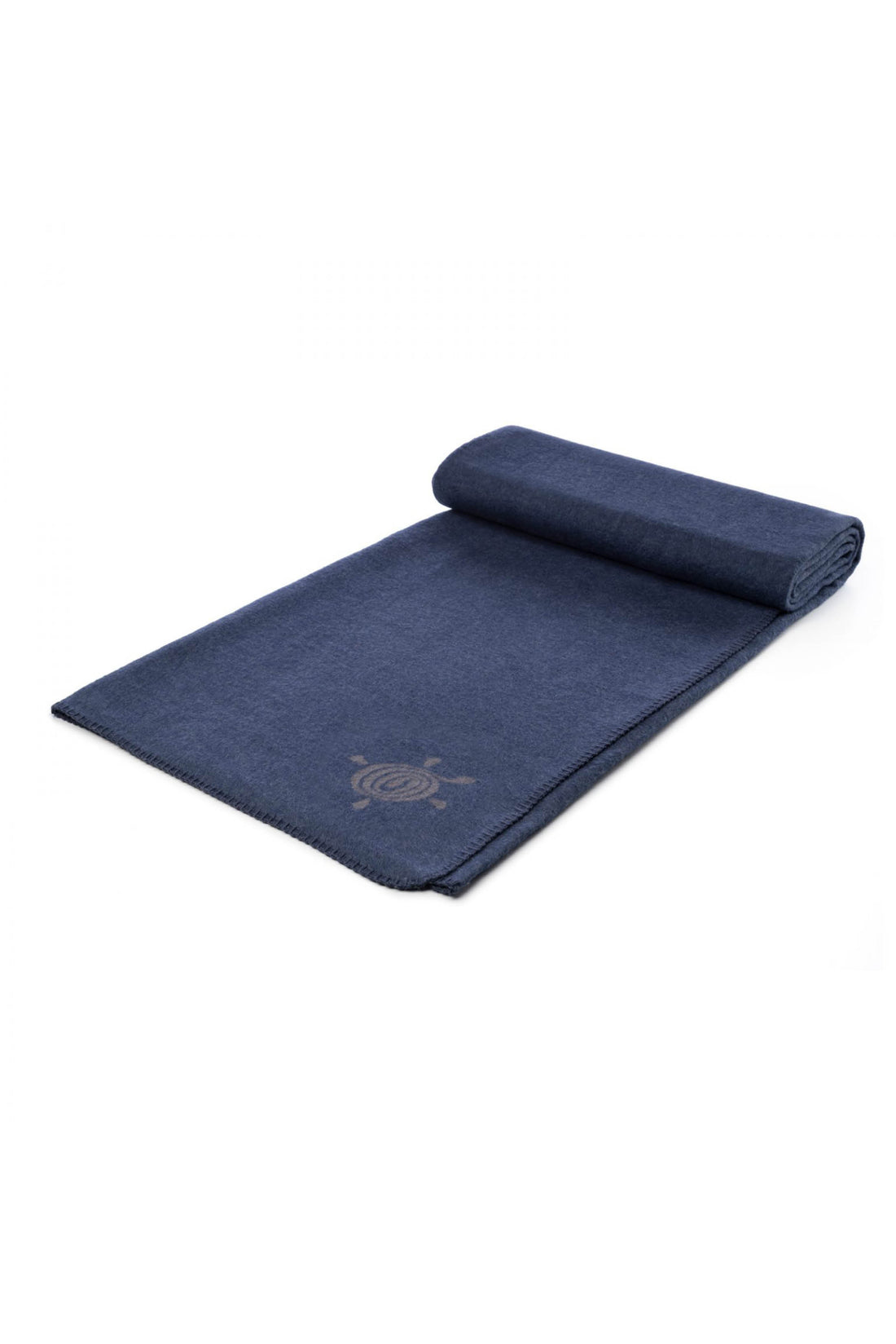 KURMA YOGA BLANKET - DARK BLUE / GREY