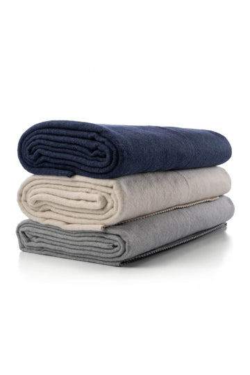 KURMA YOGA BLANKET WHITE / GREY