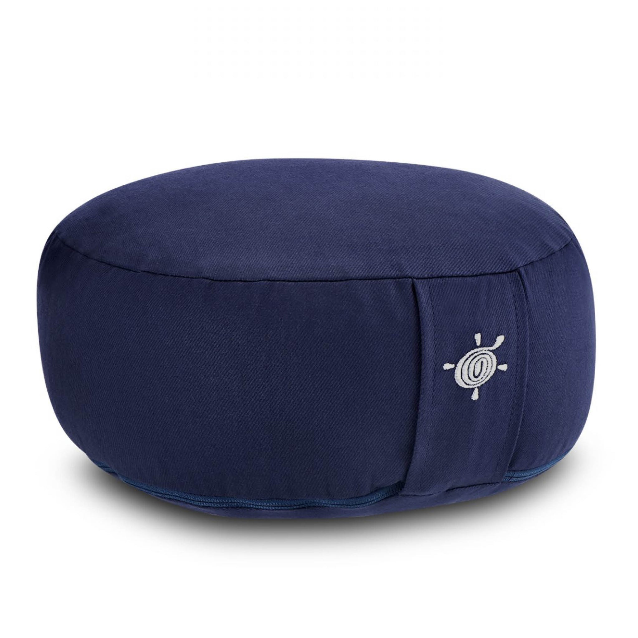 KURMA ROUND CUSHION - DARK BLUE