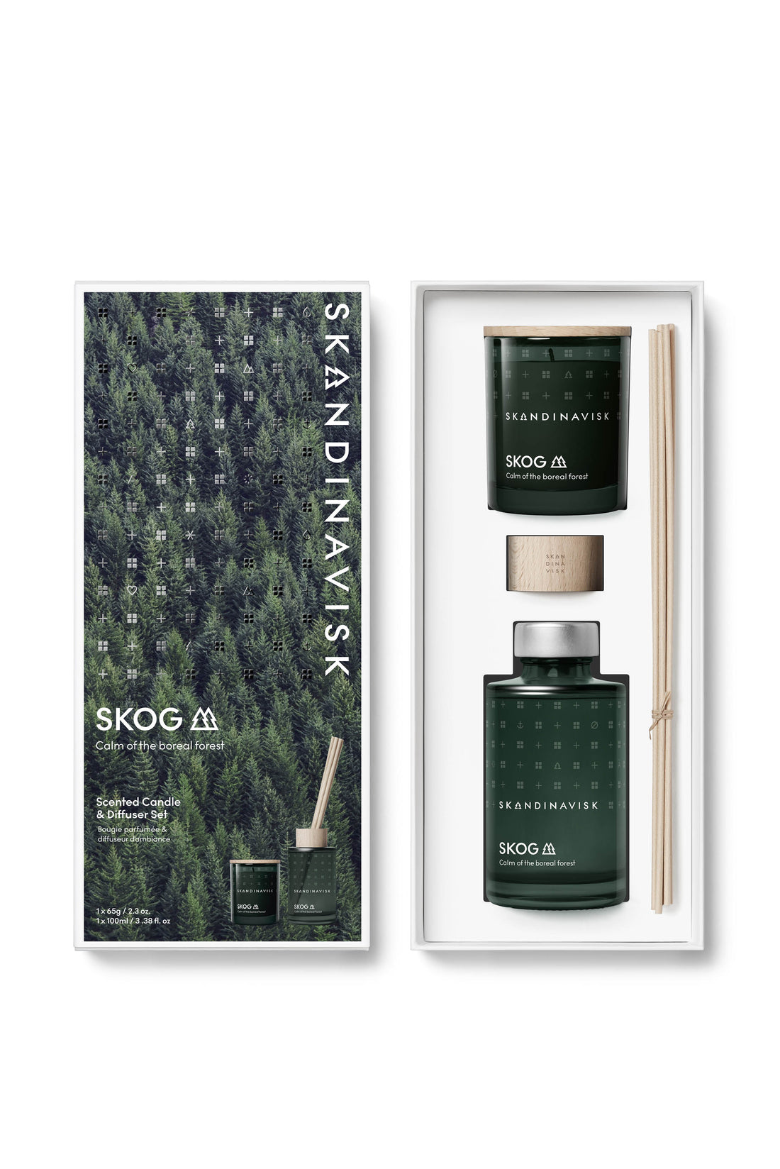 SKOG ILLATOS GYERTYA ÉS DIFFÚZOR KÉSZLET